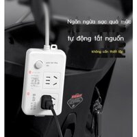 [SIÊU HOT 2023]Bộ bảo vệ sạc ổ cắm thông minh xe điện có đầy đủ phích cắm hẹn giờ ngắt điện tự động