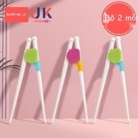 [SIÊU HOT 2023]Đũa tập ăn cho trẻ em Đũa tập ăn cho bé 3 tuổi Dụng cụ tập ăn thìa nĩa 6 tuổi hai phần Bộ đồ ăn cho bé 2