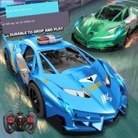 [SIÊU HOT 2024] Đồ chơi ô tô điều khiển từ xa RC điện động cơ tốc độ cao đua xe cảnh sát xe địa hìn