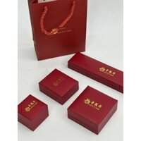 [SIÊU HOT 2024] Fengxiang hộp lưu trữ trang sức vòng cổ hộp cao cấp bao bì mặt dây chuyền vàng vòng