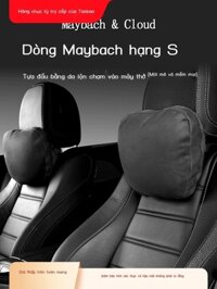 [SIÊU HOT 2024] Gối tựa đầu ô tô S-class Maybach Mercedes-Benz Gối ngồi BMW ô tô gối hỗ trợ thắt lư