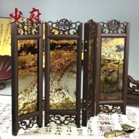 [SIÊU HOT 2024] Máy tính để bàn mini màn hình nhỏ đồ trang trí sơn mài cổ đặc sắc Trung Quốc quà tặ