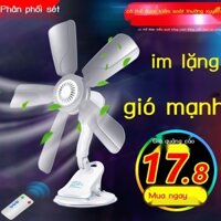 [SIÊU HOT 2024] Quạt kẹp nhỏ mạnh mẽ, quạt kẹp cho sinh viên, đầu giường, im lặng, văn phòng tại nh