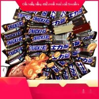 [SIÊU HOT 2024] Thanh sô-cô-la đậu phộng Snickers240g Kẹo ăn nhẹ cho đám cưới, kẹo giảm cảm giác đó