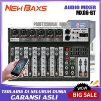 (Siêu Hót 2024)Bàn Trộn Mixer YAMAHA MX06BT,99 Hiệu Ứng,Bộ Xử Lý Hiệu Ứng Onboard 24-Bit,Hiệu Suất 6 Kênh Siêu Di Động