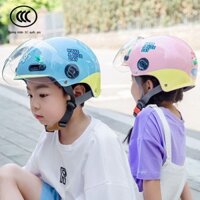 [Siêu Hot]  3-12 tuổi Mũ bảo hiểm trẻ em được chứng nhận 3C Mũ bảo hiểm xe máy điện trẻ em Mũ bảo h