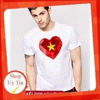[SIÊU HOT]  Áo thun in hình logo lá cờ Việt Nam mtt94 Độc Lạ ÁO TỰ THIẾT KẾ ĐỘC LẠ