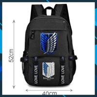 SIÊU HÓT -  Balo in hình Attack on Titan độc đẹp giá rẻ  / bán chạy nhất