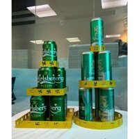 [SIÊU HOT] Bộ khay bày tháp bia, tháp nước ngọt 3 tầng, 5 tầng