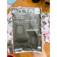 SIÊU HÓT  (CAM KẾT CHUẨN- CÓ BILL NHẬT)Bộ 3 Khẩu Trang PITTA MASK NHẬT BẢN
