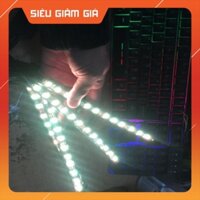 SIÊU HÓT Đèn Led Gầm Ghế 12 Mắt Led Cảm Biến Âm Thanh Có Điều Khiển