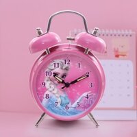 [Siêu Hot]  Đồng hồ báo thức trẻ em Elsa im lặng đặc biệt của cô gái mới ồn ào phòng ngủ sáng tạo đ