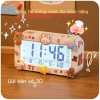 [Siêu Hot]  Đồng hồ báo thức cho học sinh, đồng hồ điện tử thông minh cho trẻ em và bé gái, công cụ
