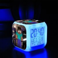 [Siêu Hot]  Đồng hồ báo thức dân làng khó chịu Minecraft Trò chơi MC ngoại vi trẻ em và học sinh Đồ