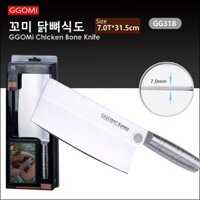 [SIÊU HOT] GG318 -  Dao chặt nhà bếp Hàn Quốc  kiểu dáng sang trọng làm từ thép không gỉ, đặc biệt siêu cứng và sắc bén