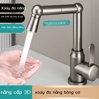 [Siêu Hot]  Jiayun hoàn toàn bằng đồng vòi bếp gia đình bồn rửa bát nối dài chống bắn nước nóng lạn