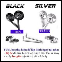 SIÊU HÓT- Kính chiếu hậu xe máy Rizoma tròn hàng cao cấp LE1