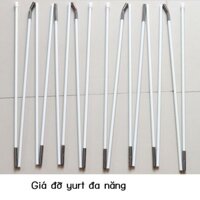 [Siêu Hot]  Lưới chống muỗi kiểu yurt đa năng cực một và hai giá đỡ phụ kiện bằng sợi thủy tinh dày