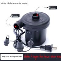 [Siêu Hot]  Máy bơm không khí điện đa năng máy bơm không khí bể bơi nệm hơi bơm máy bơm không khí x