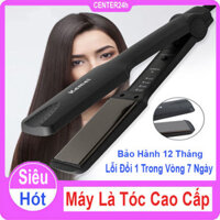 [Siêu Hót] Máy là tóc cao cấp 4 mức điều chỉnh nhiệt - Máy ép tóc Máy làm tóc Máy ép tóc Kemei 329 Cao Cấp - Center24h