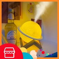 [Siêu Hot] Máy phun sương mini tạo ẩm ❌FREESHIP❤️Máy phun sương khuếch tán tinh dầu Saturm mặt trăng 3D