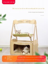 [Siêu Hot]  Mèo bập bênh giường mèo cũi cũi sofa giường cún con ngủ giường chó ngoài mặt đất giường