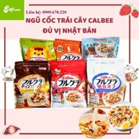 [SIÊU HOT] Ngũ cốc Calbee Chính Hãng Nhật Bản mix các loại hạt, trái cây khô ăn kiêng giảm cân ăn sáng với đủ vị ngon