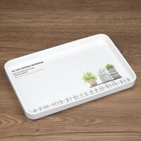 [Siêu Hot]  [Phát Hành Lại Bị Hư Tổn] Khay Hình Chữ Nhật Dày Melamine Phong Cách Châu Âu Hộ Gia Đìn
