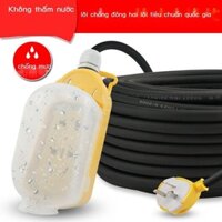 [Siêu Hot] Pin xe máy điện cáp sạc ô tô mở rộng cáp nối dài ngoài trời chống thấm nước dây nguồn ổ