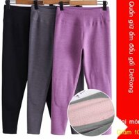 [Siêu Hot]  Quần mẹ, quần thu đông, quần giữ ấm đầu gối nhung cao cấp của Đức dành cho phụ nữ trung