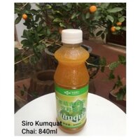[SIÊU HOT] Siro Kim Quất/Siro Kumquat chai 840ml Bao bì mới CHẤT LƯỢNG GIỮ NGUYÊN ĐỈNH CHÓP LUÔN
