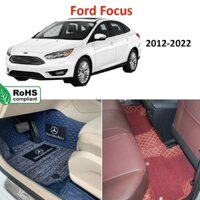 SIÊU HOT Thảm lót sàn 8D THƯƠNG GIA Ford Focus 2012-2021 chống nước, phủ kín sàn xe, cách âm hiệu quả