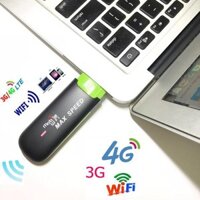 (SIÊU HOT) USB MAX SPEED 3G 4G PHÁT WIFI CỰC MẠNH, SỬ DỤNG SIM 3G 4G SIÊU TIỆN LỢI