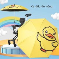 [Siêu Hot]  Xe đẩy dù xe đẩy đa năng xe đẩy em ô che nắng chống nắng cho bé ba bánh xe đẩy ô đi bộ