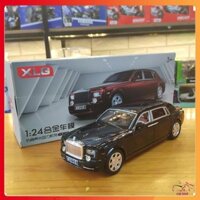 Siêu Hot Xe mô hình Rolls Royce Phantom tỉ lệ 1:24 màu đen chính hãng