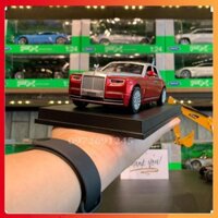 Siêu Hot Xe mô hình Rolls Royce Phantom VIII tỉ lệ 1:30 màu đỏ chính hãng
