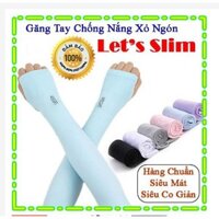 [Siêu Hot]Găng tay xỏ ngón chống nắng, tia UV AQUA-X LETS SLIM màu Xanh da trời (Xách tay Hàn Quốc - Made in Korea)