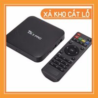 SIÊU KHUYẾN MÃI Android Tivi Box Tx3 Pro - Chip Lõi Tứ S905 - Ram 1GB - Rom 8GB 5.0 $$