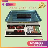 [Siêu Khuyến Mãi] Cân Tính Tiền 30kg/40kg - Cân Điện Tử Cao Cấp Đài Loan. Màn Hình Hiển Thị 2 Mặt (Bảo Hành 12 Tháng)