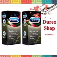 [Siêu Khuyến Mãi] Combo 2 hộp Bao Cao Su KÉO DÀI CUỘC YÊU Durex Performa hộp - 24 cái