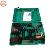 SIÊU Khuyến mãi Máy khoan búa dùng pin DCA  ADJZ13EK TẶNG KÈM 2 PIN LỚN 20V , Sạc pin ,tay cầm - Hàng chính hãng DCA