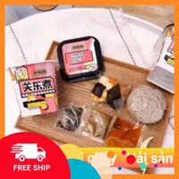 (Siêu khuyến mãi)  Sỉ thùng 12 bát miến hải sản - Lẩu cốc viên hong kong