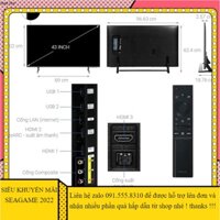 siêu khuyến mãi _ Smart Tivi Samsung 4K Crystal UHD 43 inch UA43AU9000 _ gia dụng chính hãng giá tốt