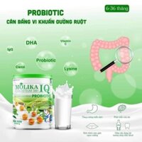 (Siêu khuyến mãi) Sữa tăng trưởng MOLIKA IQ trẻ từ 6-36 tháng tuổi, 900G hsd T5 & 7/2024. Nguyên liệu sữa nhập từ MỸ
