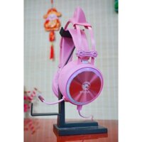 SIEU KHUYẾN MẠI Tai Nghe Gaming E-DRA EH412 Pro Pink - Cổng USB - Led RGB- Phiên Bản Màu Hồng Cực Đẹp - Âm Thanh 7.1 - B