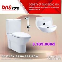 SIÊU KM MUA COMBO BỒN CẦU CAESAR+ TẶNG LABAO+ TẶNG XỊT