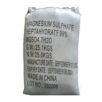 Siêu Magie Kẽm Sunfat - MgSO4 Bao 25kg Giúp Cây Xanh Tốt, Trị Vàng Lá, Xoăn Lá