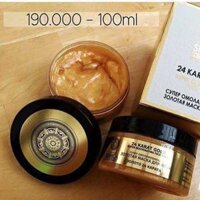 Siêu mặt nạ vàng nguyên chất 24K NATURA SIBERICA SUPER GOLD trẻ hóa làn da.