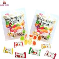 SIÊU NGON] Kẹo Dẻo Milk Soft Candy Trái Cây Thái Lan gói 320g