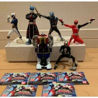 Siêu nhân dekaranger set 2 set chỉ huyTặng ô tô